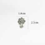 Premium Quality- Chunky Diamond Beads- Iron on Rhinestone - Crystal Clear Patch Diamond Beads- Manik Tampal