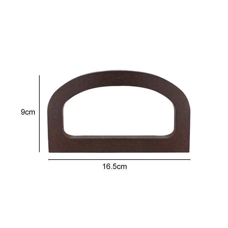 1 pair - Multi Sizes Bag Handle- Wooden Handle- Bag Accessories- Pemegang Beg