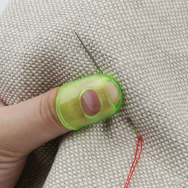 Silicon Finger Tip Protector -Thimble- Antipain Fingerstall- Rubber Needle Sewing Tools