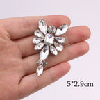Premium Quality- Chunky Diamond Beads- Iron on Rhinestone - Crystal Clear Patch Diamond Beads- Manik Tampal