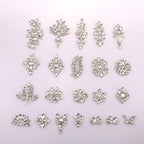 Premium Quality- Chunky Diamond Beads- Iron on Rhinestone - Crystal Clear Patch Diamond Beads- Manik Tampal