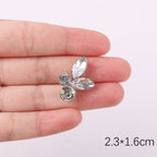 Premium Quality- Chunky Diamond Beads- Iron on Rhinestone - Crystal Clear Patch Diamond Beads- Manik Tampal