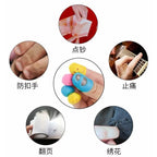 Silicon Finger Tip Protector -Thimble- Antipain Fingerstall- Rubber Needle Sewing Tools