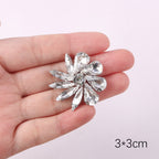 Premium Quality- Chunky Diamond Beads- Iron on Rhinestone - Crystal Clear Patch Diamond Beads- Manik Tampal