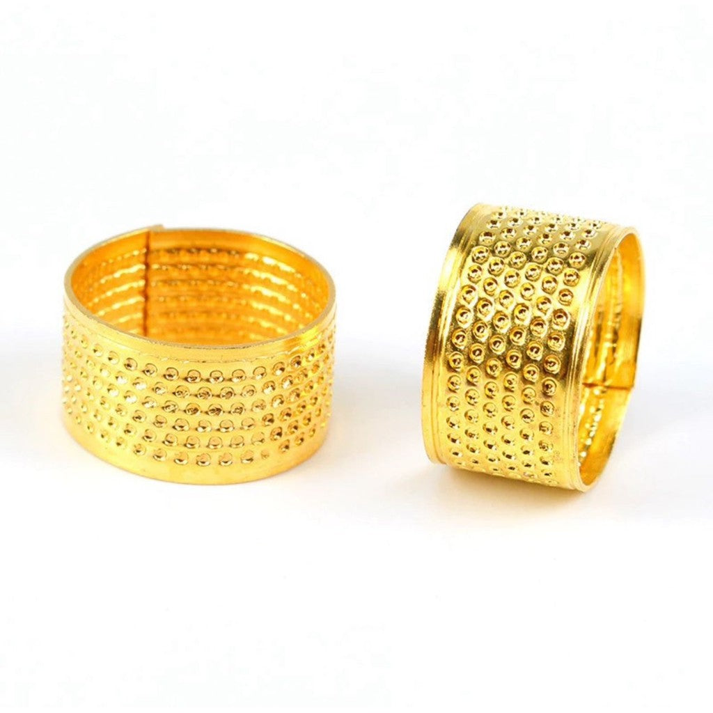 3pcs Finger Protector Thimbel Ring- Sarung Tangan Jarum- Needle Sewing Tools