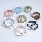 LIGHTHEARTED DIY Drawstring Bag Strap-PU Leather Bag Rope- Bag Replacement Drawstring- Tali Beg Jerut