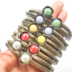8.5cm Bronze Colour Kiss Lock Lotus Head Semi circle Purse Frame DIY Purse Accessories Sewing Clasp Purse Crochet 口金钱包包