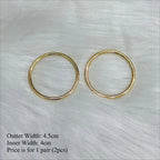 40mm Seamless Ring /Link Loop Ring/ Jump Ring Connector for Bag / Open End Circle Connection Buckle/ Metal Buckle Ring