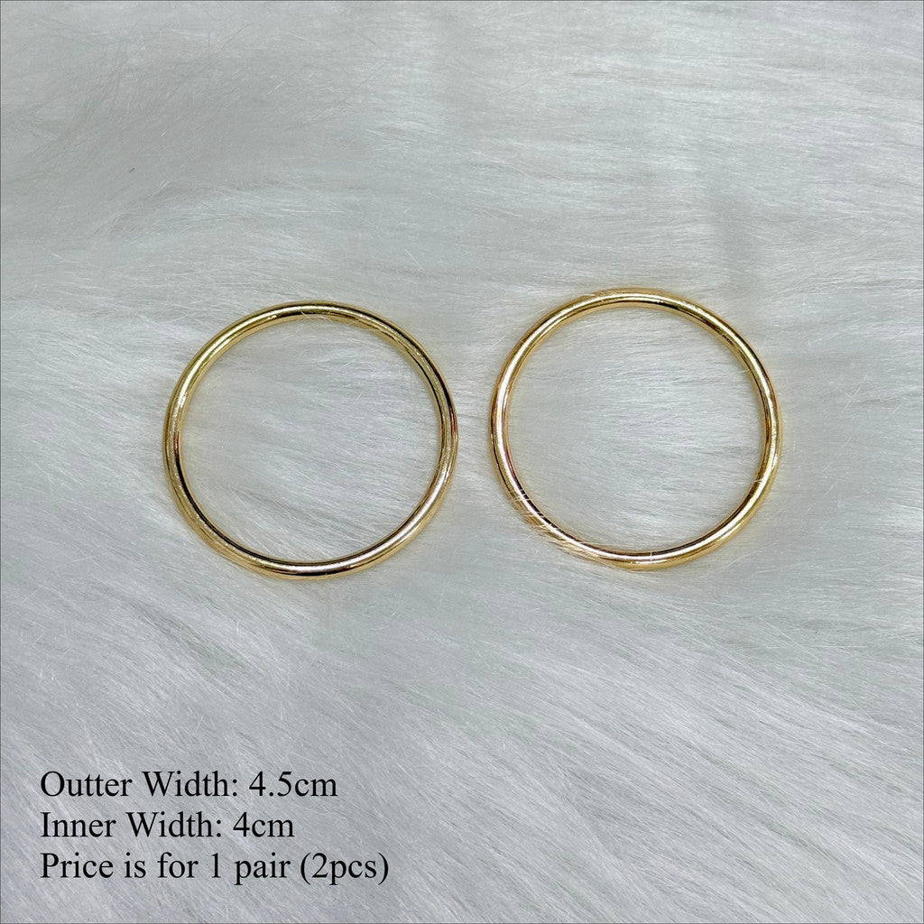 40mm Seamless Ring /Link Loop Ring/ Jump Ring Connector for Bag / Open End Circle Connection Buckle/ Metal Buckle Ring