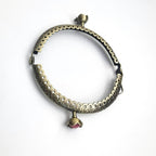 8.5cm Bronze Colour Kiss Lock Lotus Head Semi circle Purse Frame DIY Purse Accessories Sewing Clasp Purse Crochet 口金钱包包