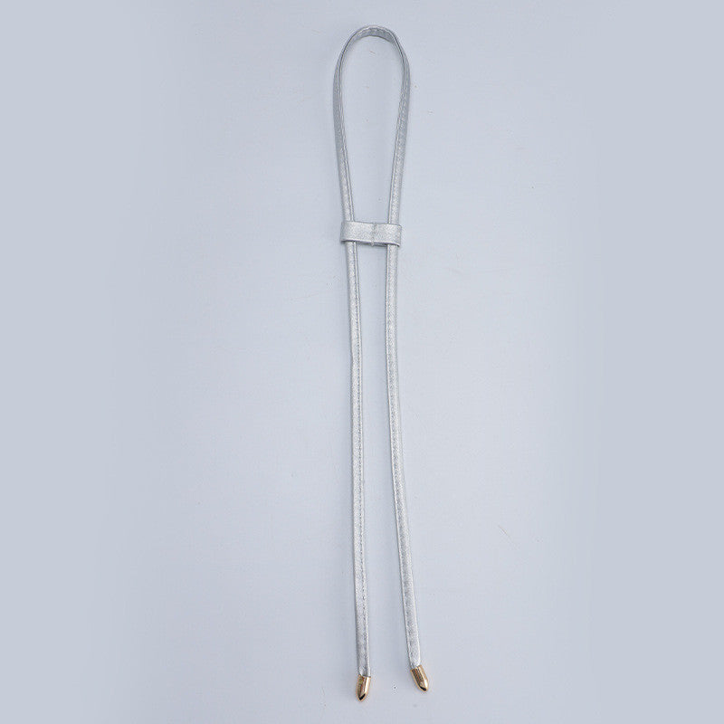 LIGHTHEARTED DIY Drawstring Bag Strap-PU Leather Bag Rope- Bag Replacement Drawstring- Tali Beg Jerut