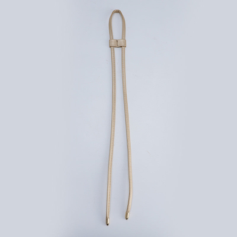 LIGHTHEARTED DIY Drawstring Bag Strap-PU Leather Bag Rope- Bag Replacement Drawstring- Tali Beg Jerut