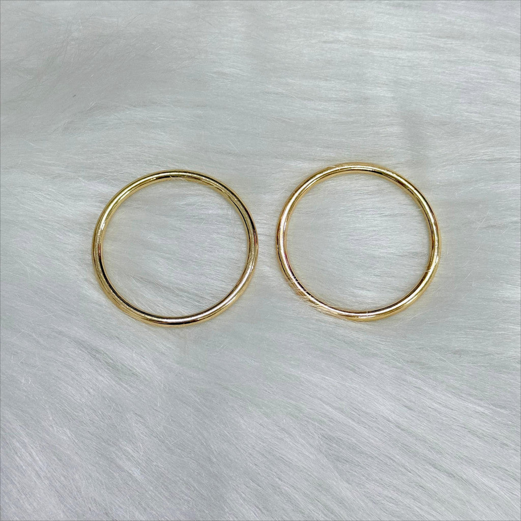 40mm Seamless Ring /Link Loop Ring/ Jump Ring Connector for Bag / Open End Circle Connection Buckle/ Metal Buckle Ring