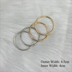 40mm Seamless Ring /Link Loop Ring/ Jump Ring Connector for Bag / Open End Circle Connection Buckle/ Metal Buckle Ring