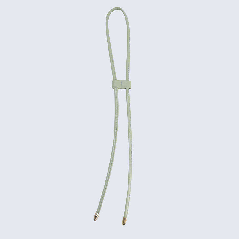 LIGHTHEARTED DIY Drawstring Bag Strap-PU Leather Bag Rope- Bag Replacement Drawstring- Tali Beg Jerut