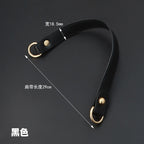 PU Leather Chain Bag Strap | Metal Crossbody Shoulder Strap | Replacement Chain for Handbags & Mini Bags