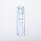Multi-Function Knitting Ruler Gauge | Plastic Sweater Measuring Tool for Crochet & Knitting | Yarn Gauge Ruler