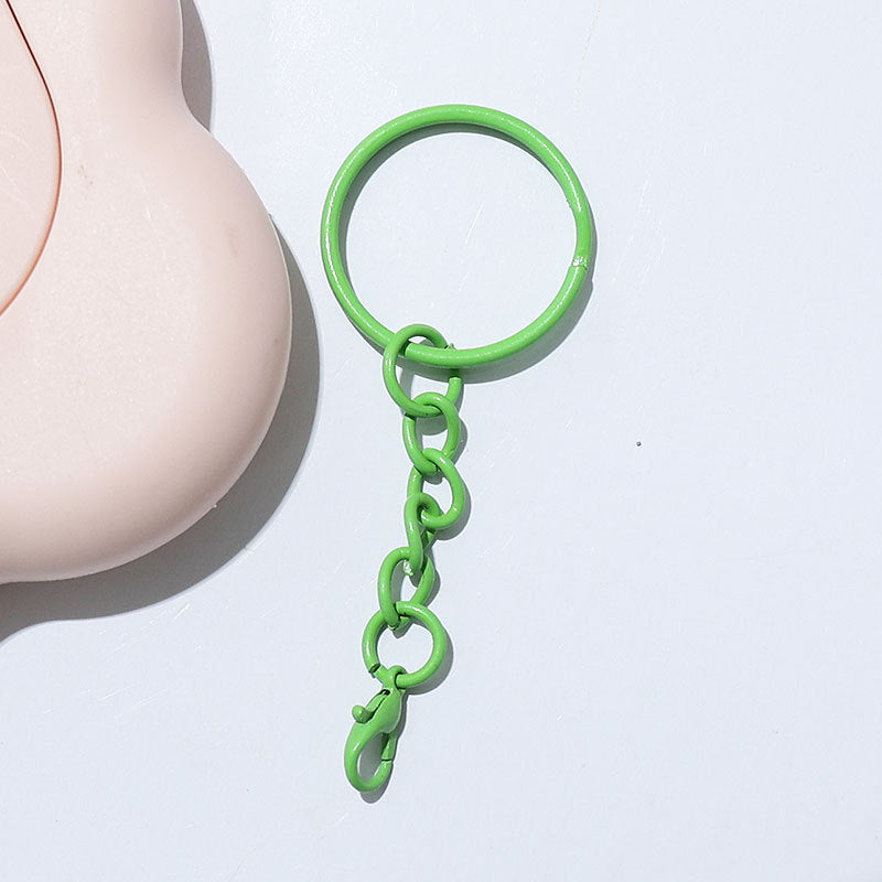 5pcs- Colorful Keychain | Crochet Doll Hanging Keyring | Lobster Hook Keyring | DIY Charm Pendant