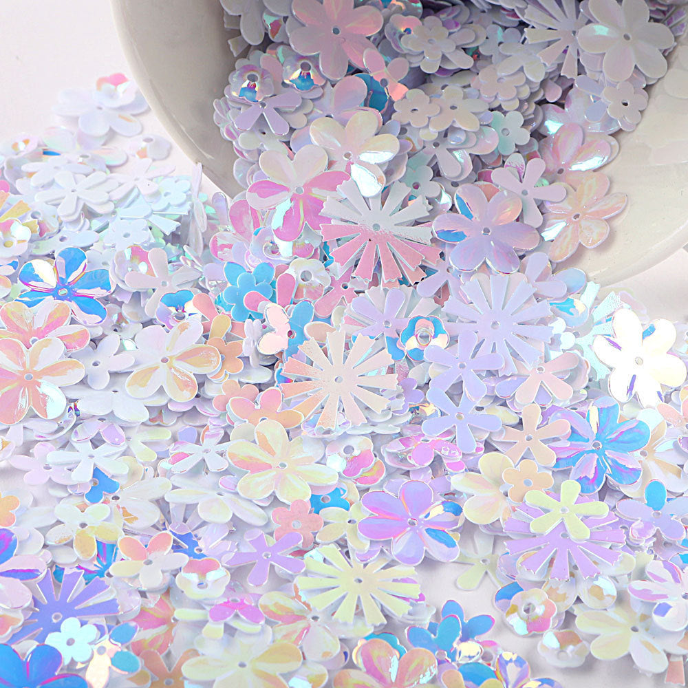 20g- Colorful Sequins for DIY Decoration | Shiny Paillettes | Labuci Bunga | Shiny Sequin | Labuci Manik Baju