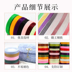 1.5cm Organza Ribbon for Decoration 45m / DIY Crafts / Bag Sewing – Polyester Organza Ribbon