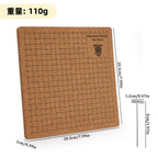 Double-Sided Cork Blocking Board for Macrame & Yarn Crafts | DIY Braiding Board with T-Shaped Pins | Macrame Board