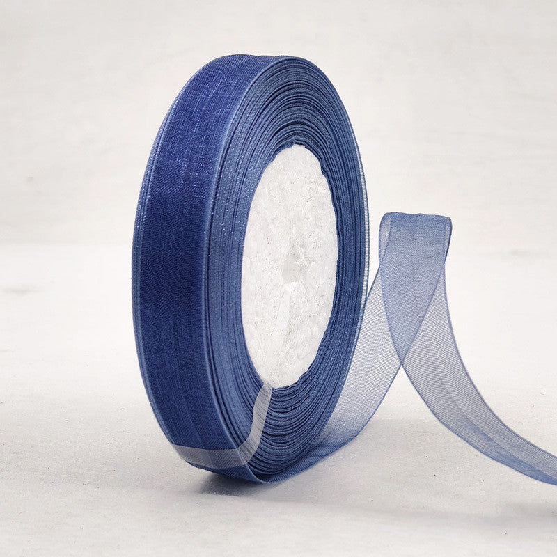 1.5cm Organza Ribbon for Decoration 45m / DIY Crafts / Bag Sewing – Polyester Organza Ribbon