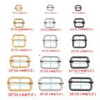 Premium Metal Adjustable Bag Buckle | Pelaras Tali Beg Cangkuk Tali Beg Buckle