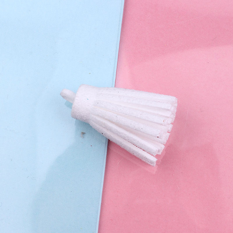 3cm Suede Tassel Charm | Bag Pendant | Double-Sided Microfiber PU Tassel Accessory | Keychain Tassel