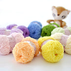50g- Coral Fleece Yarn | Towel Yarn Soft Skin-Friendly | Benang Kait Crochet Knitting Yarn