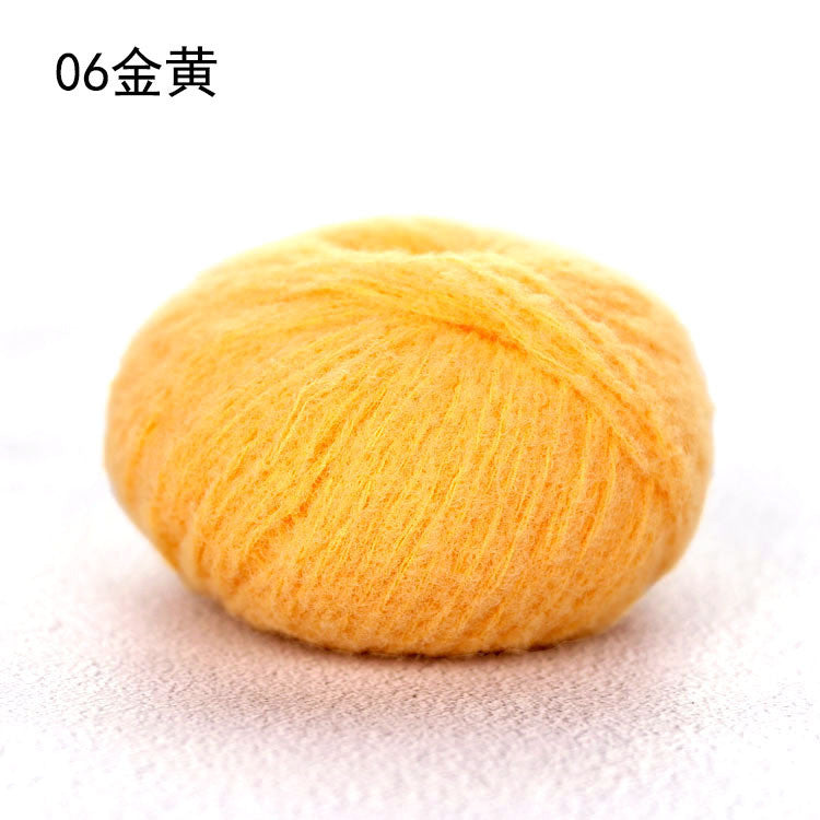 3ply Candy Yarn - 40g Crochet Knitting Yarn | Benang Kapas | Mousse Yarn| Benang Kait 雪妃尔棉花糖线| 慕斯线