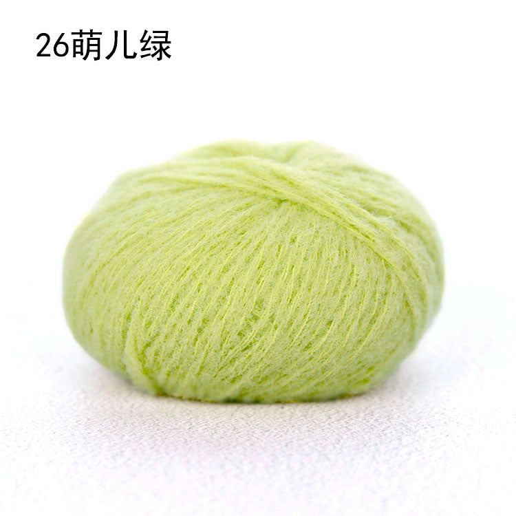 3ply Candy Yarn - 40g Crochet Knitting Yarn | Benang Kapas | Mousse Yarn| Benang Kait 雪妃尔棉花糖线| 慕斯线