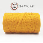 200g Premium T-Shirt Yarn | Flat Yarn | Crochet Knitting Yarn | Benang Kait T Shirt | Elastic Fabric Cloth Yarn