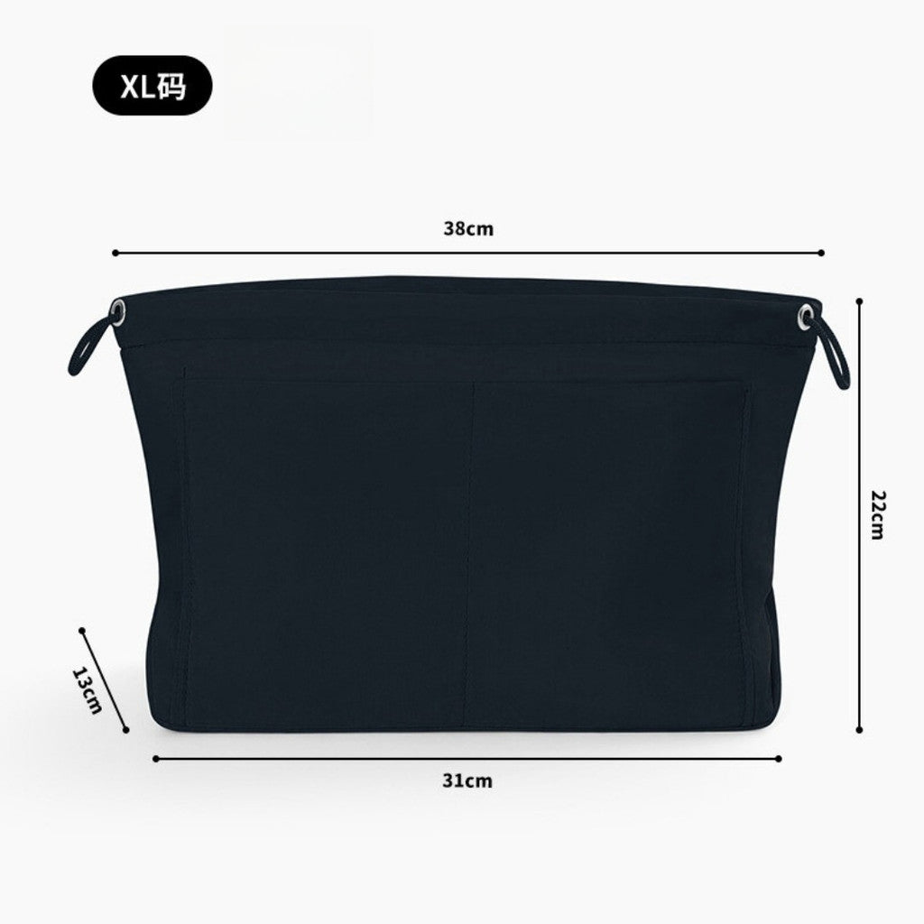 Tote Bag Organizer Insert / Satin Inner Liner Pouch | Storage Bag | Crochet Bag Inner