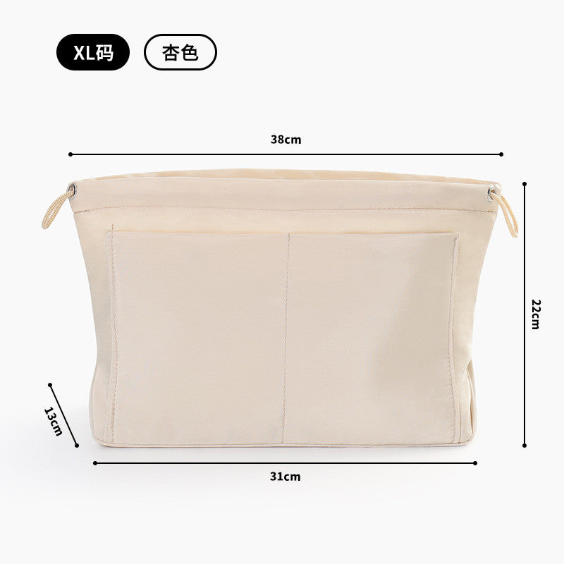 Tote Bag Organizer Insert / Satin Inner Liner Pouch | Storage Bag | Crochet Bag Inner