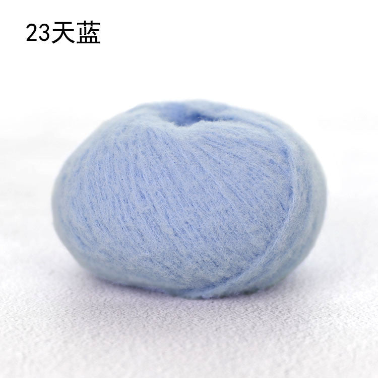 3ply Candy Yarn - 40g Crochet Knitting Yarn | Benang Kapas | Mousse Yarn| Benang Kait 雪妃尔棉花糖线| 慕斯线