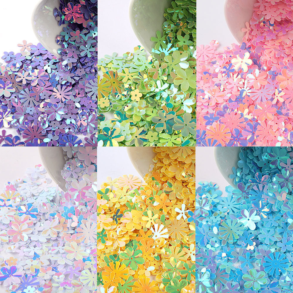 20g- Colorful Sequins for DIY Decoration | Shiny Paillettes | Labuci Bunga | Shiny Sequin | Labuci Manik Baju