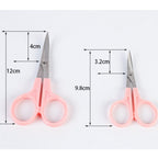 Curved / Bent Tip Small Scissors | Sewing | Embroidery | Handcraft Tool | Gunting Lengkung / Sulaman