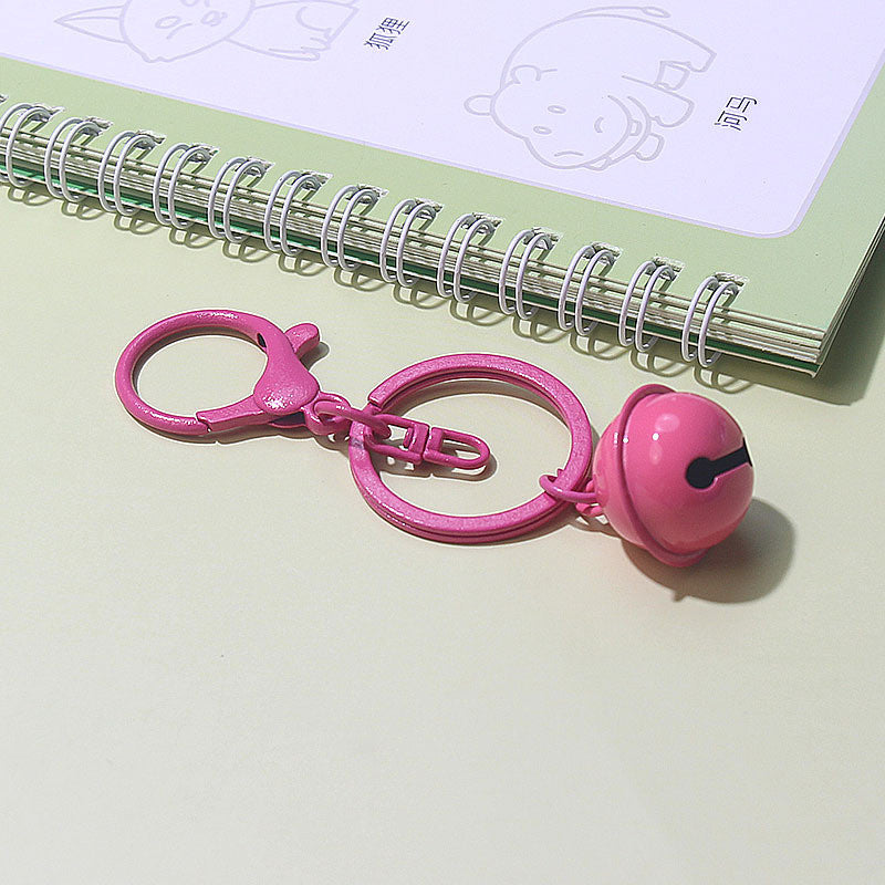 Colorful Lobster Clasp Keychain with Bell | DIY Accessory | Cute Bag Charm & Craft Supplies| Pendant | Rantai Kunci