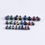 10pcs- Safety eyes 8 - 20mm | Screw Doll Eye with stopper | Mushroom eyes | Bear Eye | Amigurumi Eyes Plastic