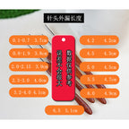 Premium Rosewood Crochet Hook – Non-Slip Crochet Tools Kit | Jarum Kait Berkualiti 金岚红檀木钩针