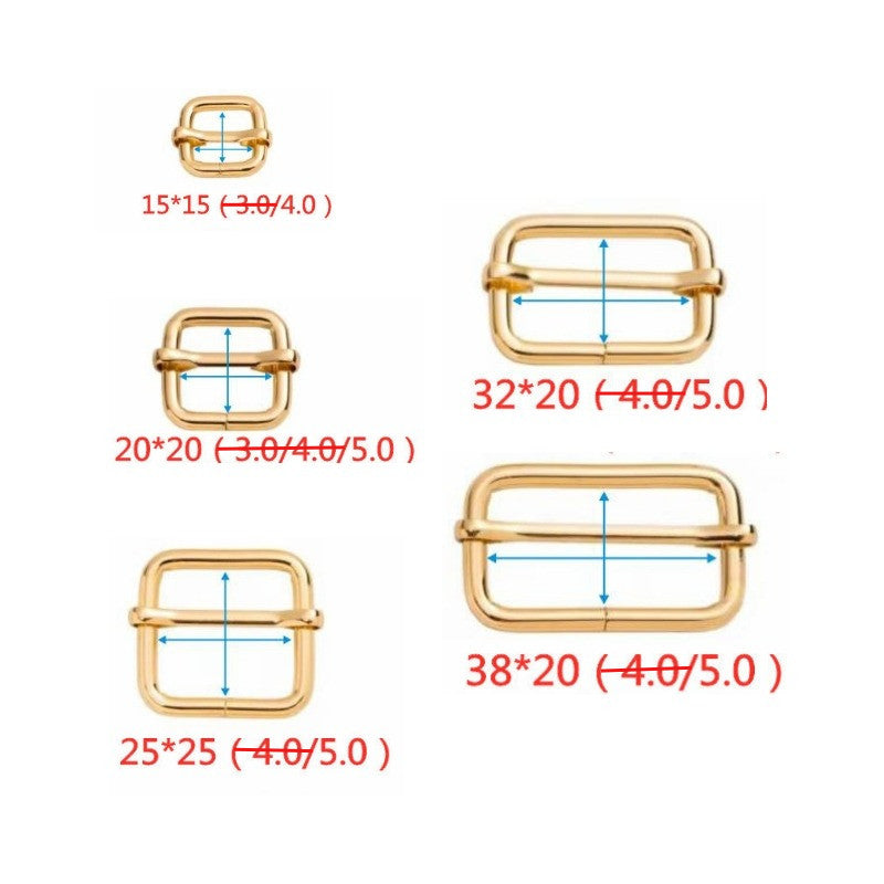 Premium Metal Adjustable Bag Buckle | Pelaras Tali Beg Cangkuk Tali Beg Buckle