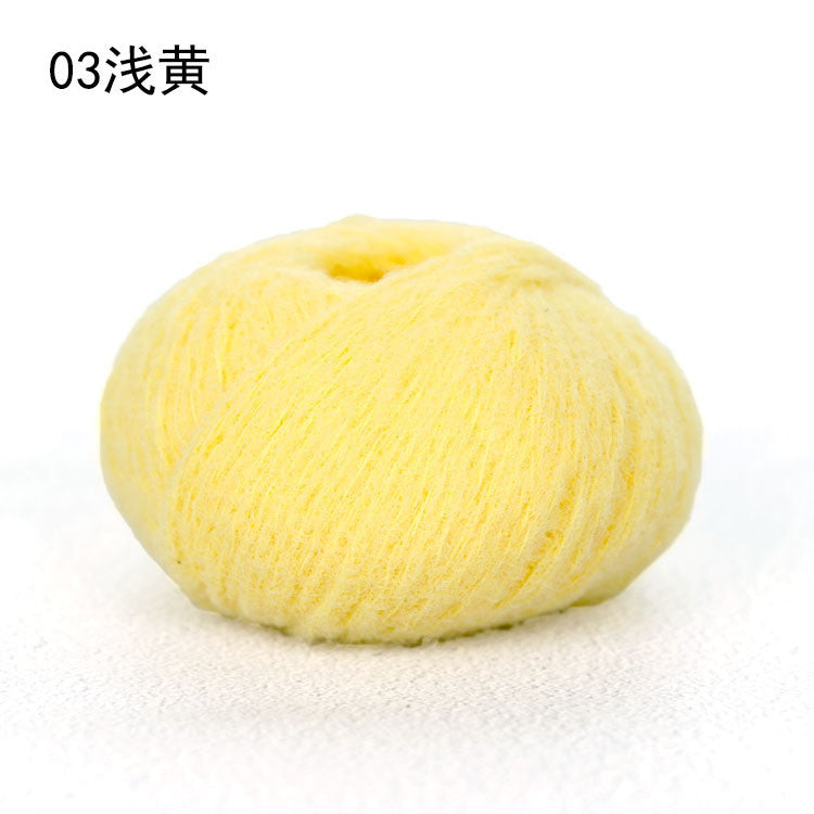 3ply Candy Yarn - 40g Crochet Knitting Yarn | Benang Kapas | Mousse Yarn| Benang Kait 雪妃尔棉花糖线| 慕斯线