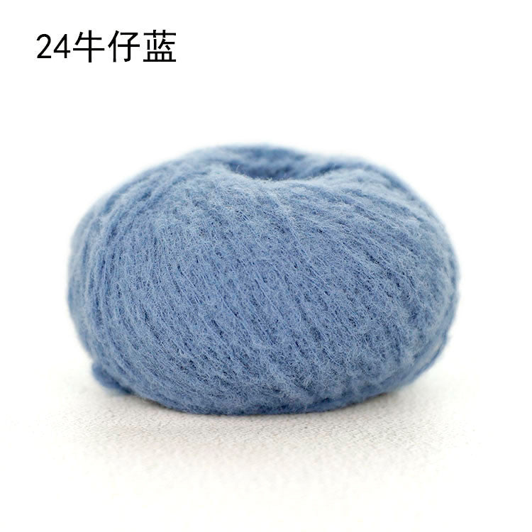3ply Candy Yarn - 40g Crochet Knitting Yarn | Benang Kapas | Mousse Yarn| Benang Kait 雪妃尔棉花糖线| 慕斯线