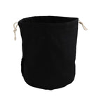 Canvas Drawstring Bucket Bag Organizer – Round Base Storage Pouch, Inner Pocket Insert, Dust Bag