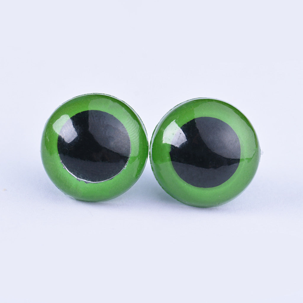 10pcs- Safety eyes 8 - 20mm | Screw Doll Eye with stopper | Mushroom eyes | Bear Eye | Amigurumi Eyes Plastic