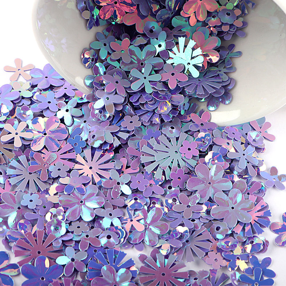 20g- Colorful Sequins for DIY Decoration | Shiny Paillettes | Labuci Bunga | Shiny Sequin | Labuci Manik Baju