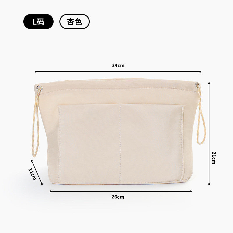 Tote Bag Organizer Insert / Satin Inner Liner Pouch | Storage Bag | Crochet Bag Inner