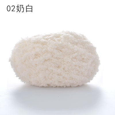 50g- Coral Fleece Yarn | Towel Yarn Soft Skin-Friendly | Benang Kait Crochet Knitting Yarn