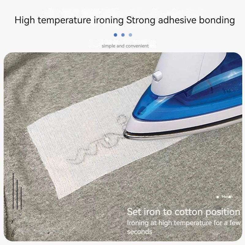 Anti-Scratch Iron-On Adhesive Interlining / Embroidery Backing Fabric | 衣服内衬贴布 / 防扎皮肤粘合衬