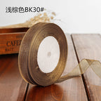 1.5cm Organza Ribbon for Decoration 45m / DIY Crafts / Bag Sewing – Polyester Organza Ribbon